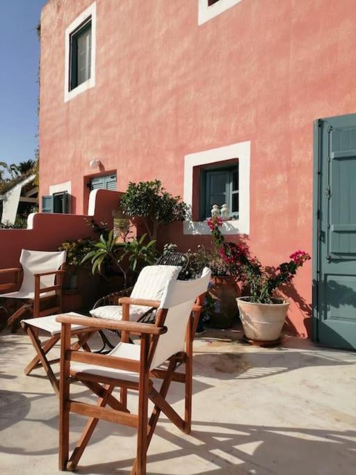 Casa Dei Melograni At Vourlidia Leros Villa Vromolithos Eksteriør bilde