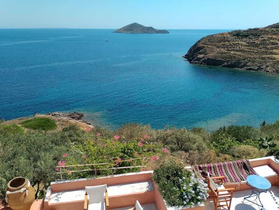 Casa Dei Melograni At Vourlidia Leros Villa Vromolithos Eksteriør bilde