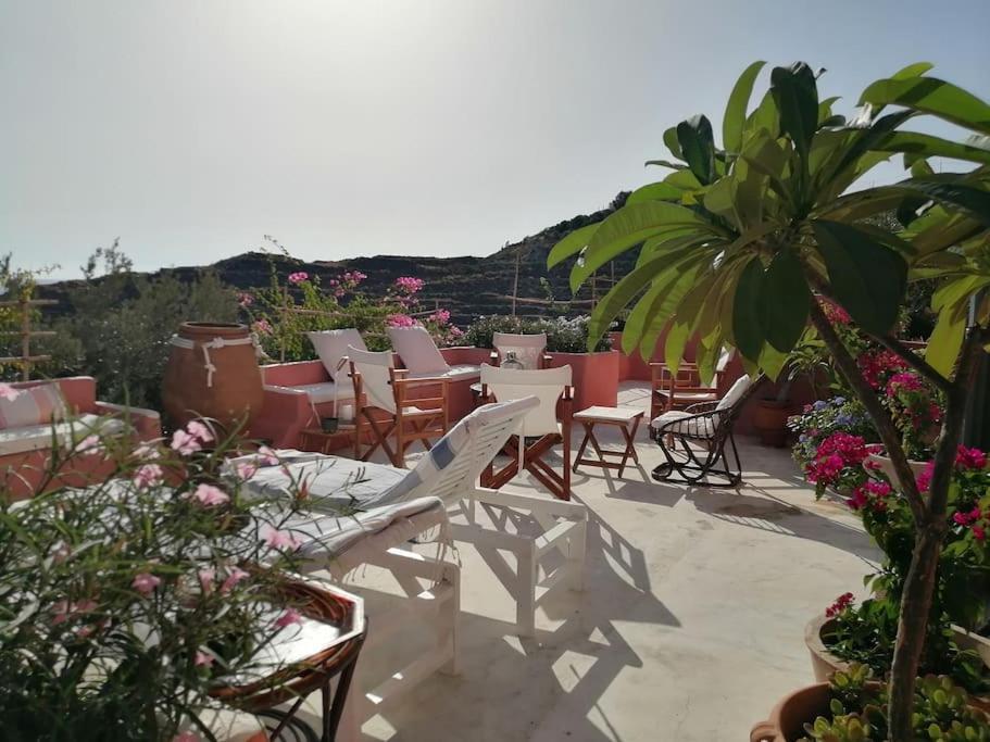 Casa Dei Melograni At Vourlidia Leros Villa Vromolithos Eksteriør bilde